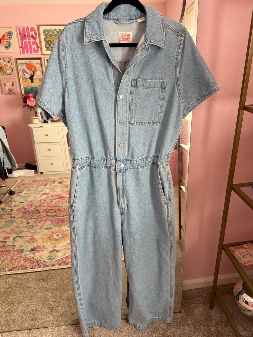 Levi’s Denim Jumpsuit - Picture 2 of 5